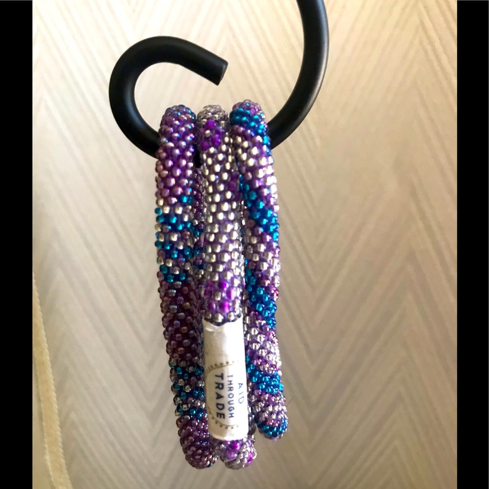 Aid Through Trade roll on bracelets